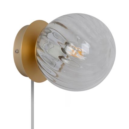 Nordlux - Nástenné svietidlo CHISELL 1xE14/25W/230V mosadz