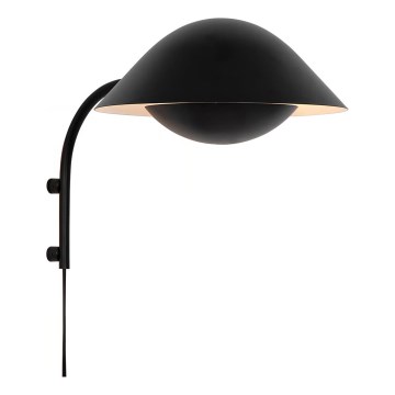Nordlux - Nástenné svietidlo FREYA 1xE14/40W/230V čierna