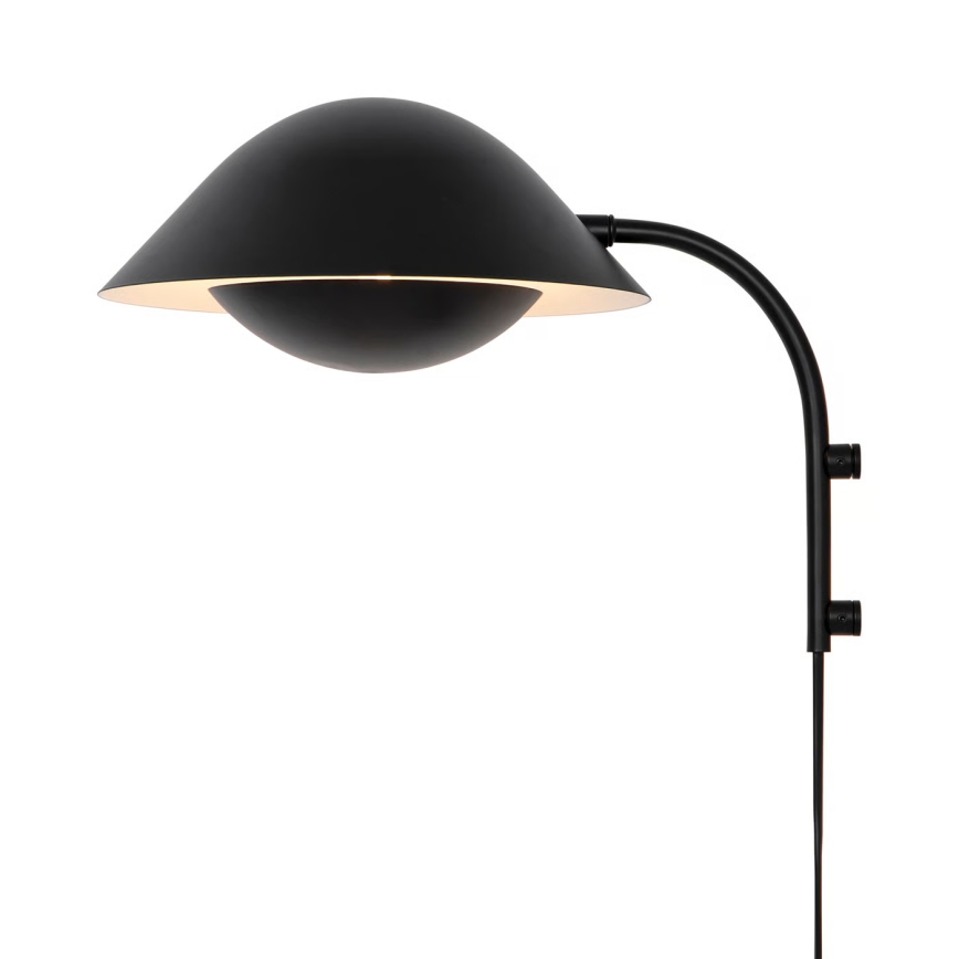 Nordlux - Nástenné svietidlo FREYA 1xE14/40W/230V čierna