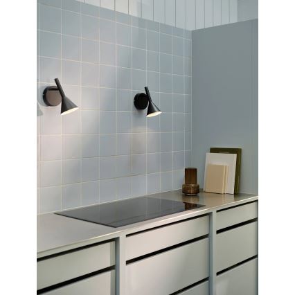 Nordlux - Nástenné svietidlo KELVIS 1xGU10/12W/230V čierne