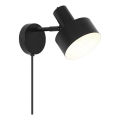 Nordlux - Nástenné svietidlo MATIS 1xE27/15W/230V čierna