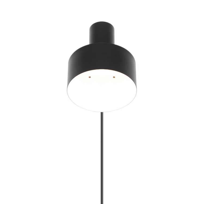 Nordlux - Nástenné svietidlo MATIS 1xE27/15W/230V čierna