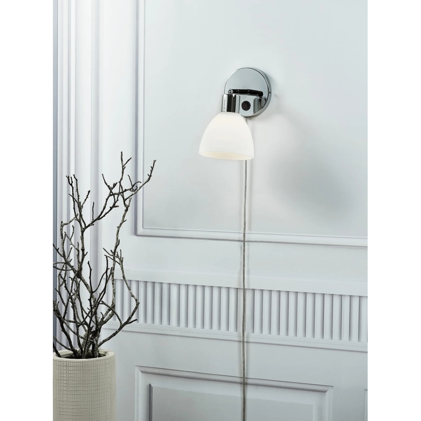 Nordlux - Nástenné svietidlo RAY 1xE14/25W/230V biele