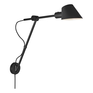 Nordlux - Nástenné svietidlo STAY 1xE27/60W/230V čierne