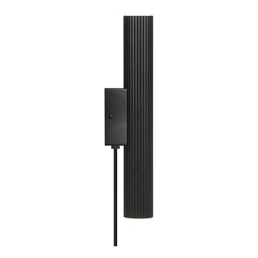 Nordlux - Nástenné svietidlo VICO 2xGU10/5W/230V čierne