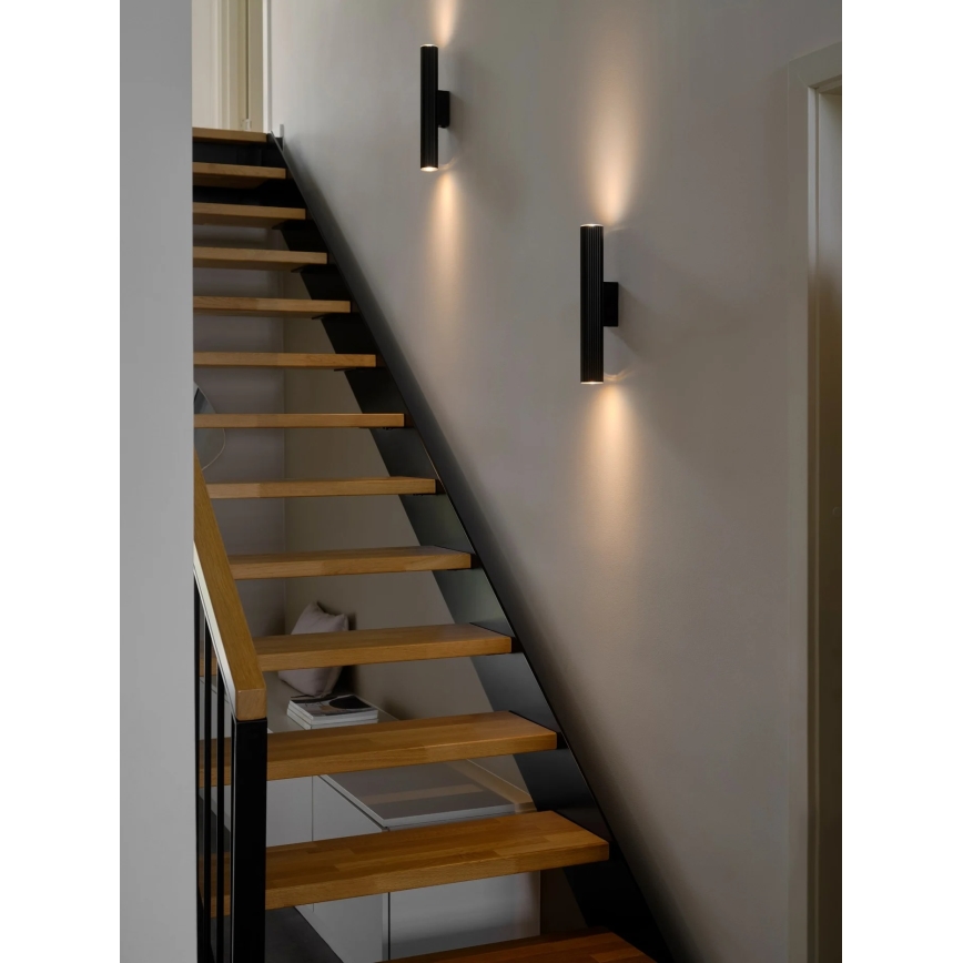 Nordlux - Nástenné svietidlo VICO 2xGU10/5W/230V čierne