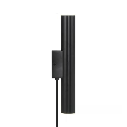 Nordlux - Nástenné svietidlo VICO 2xGU10/5W/230V čierne
