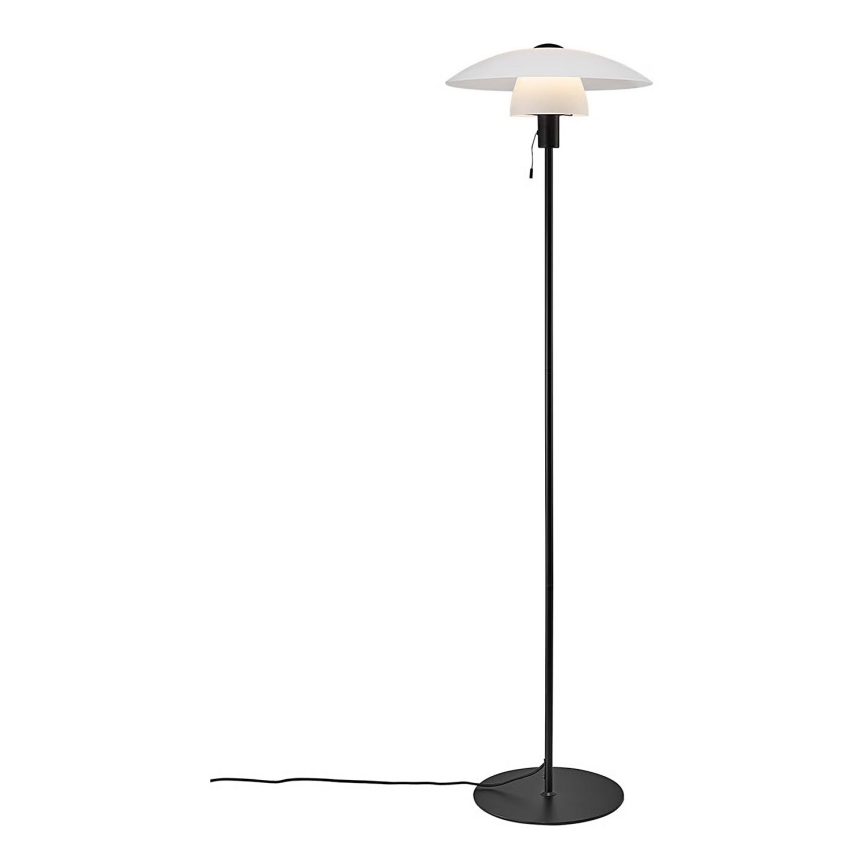 Nordlux - Podlahová lampa VERONA 1xE27/40W/230V čierna