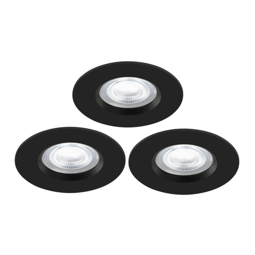 Nordlux - SADA 3x LED RGB Stmievateľné kúpeľňové podhľadové svietidlo DON SMART LED/4,7W/230V 2200-6500K IP65