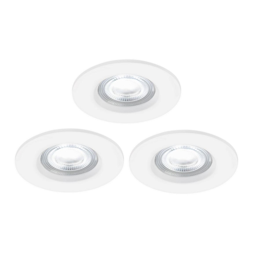 Nordlux - SADA 3x LED RGB Stmievateľné kúpeľňové podhľadové svietidlo DON SMART LED/4,7W/230V 2200-6500K IP65