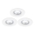 Nordlux - SADA 3x LED RGB Stmievateľné kúpeľňové podhľadové svietidlo DON SMART LED/4,7W/230V 2200-6500K IP65