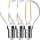 Nordlux - SADA 3x LED Žiarovka FILAMENT G45 E14/4W/230V 4000K