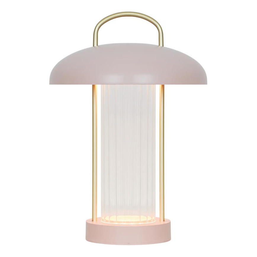 Nordlux - stmievateľná nabíjacia dotyková LED stolná lampa MIRANO LED/3W/3,7V ružová