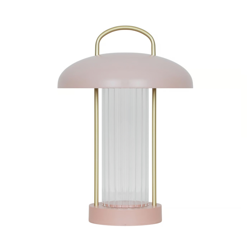 Nordlux - stmievateľná nabíjacia dotyková LED stolná lampa MIRANO LED/3W/3,7V ružová