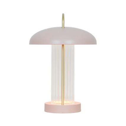 Nordlux - stmievateľná nabíjacia dotyková LED stolná lampa MIRANO LED/3W/3,7V ružová