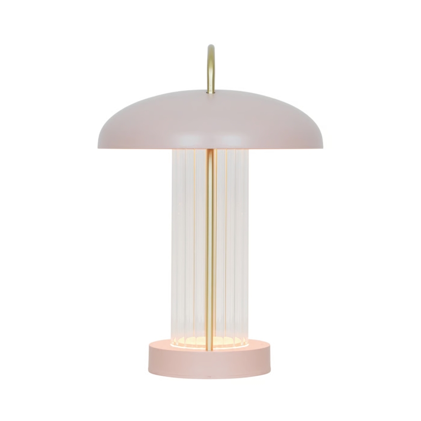 Nordlux - stmievateľná nabíjacia dotyková LED stolná lampa MIRANO LED/3W/3,7V ružová