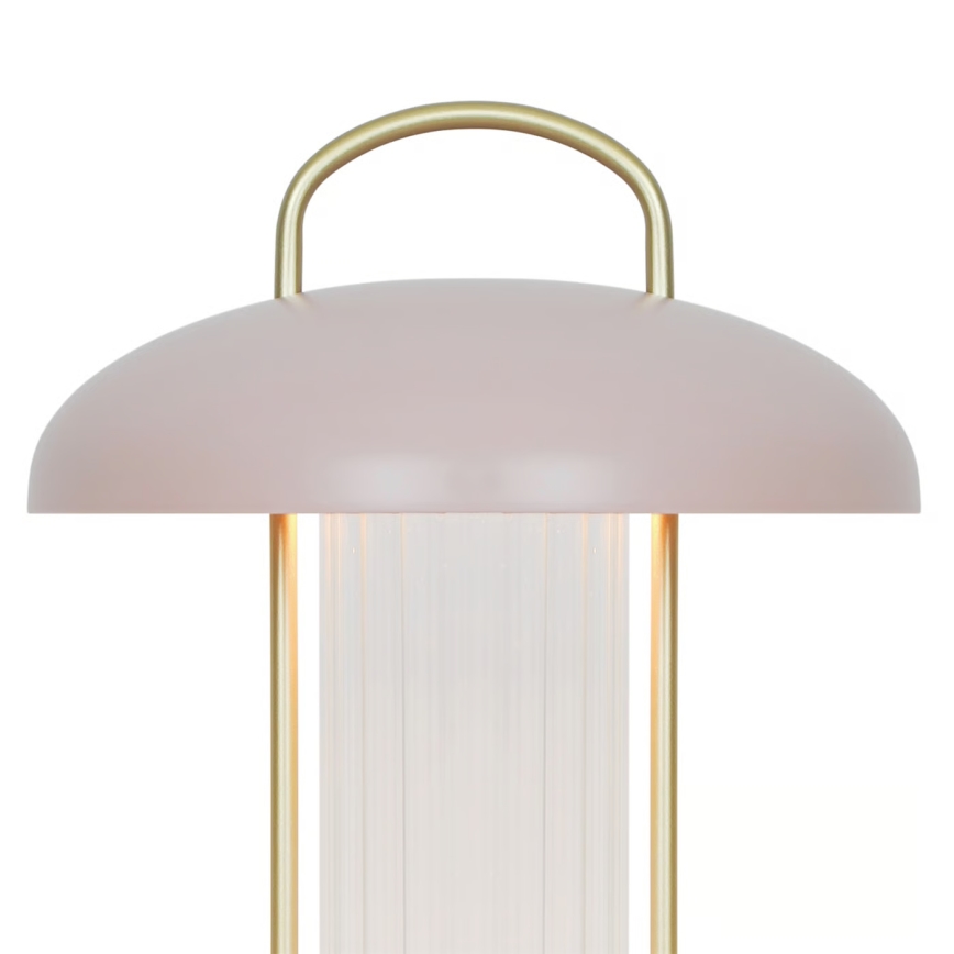 Nordlux - stmievateľná nabíjacia dotyková LED stolná lampa MIRANO LED/3W/3,7V ružová