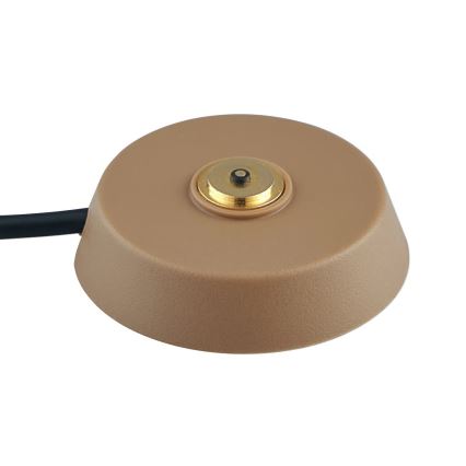Nordlux - stmievateľná nabíjateľná vonkajšia LED stolová lampa ELLEN LED/2,8W/3,7V IP44 2200 mAh hnedá