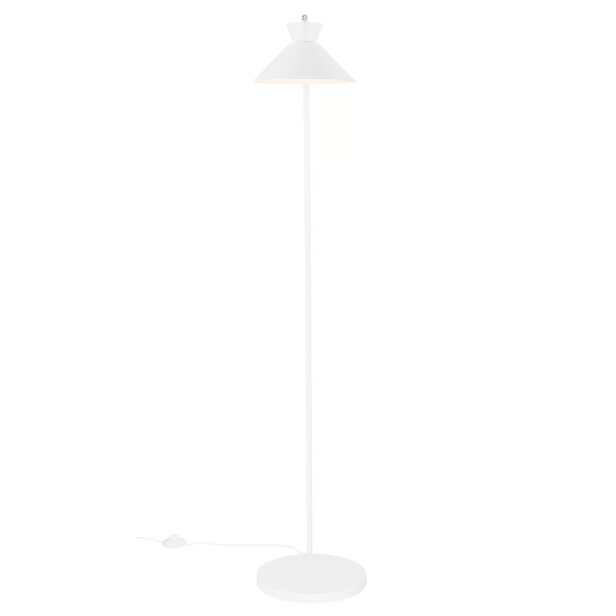 Nordlux - Stojacia lampa DIAL 1xE27/10W/230V biela 150 cm