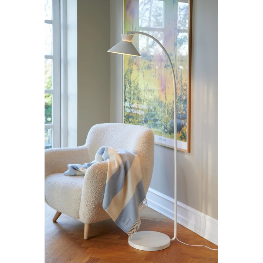Nordlux - Stojacia lampa DIAL 1xE27/10W/230V biela