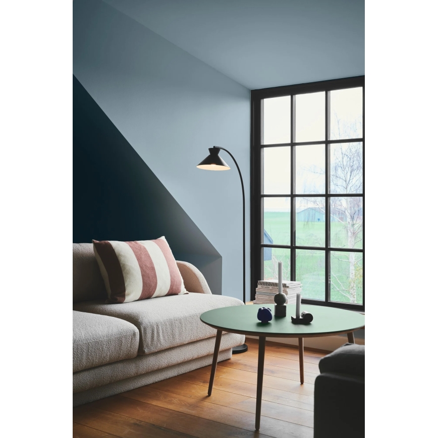Nordlux - Stojacia lampa DIAL 1xE27/10W/230V čierna