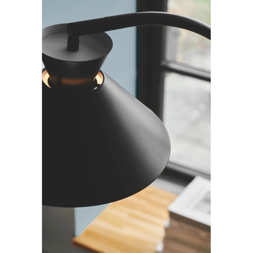 Nordlux - Stojacia lampa DIAL 1xE27/10W/230V čierna