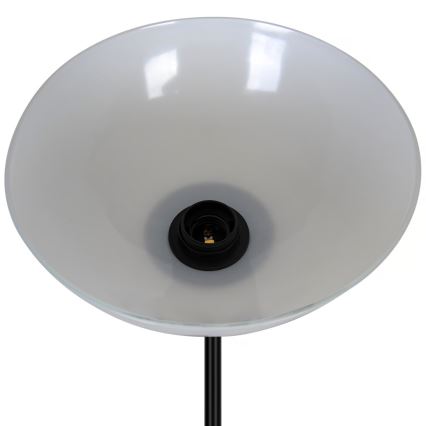 Nordlux - Stojacia lampa LAURIA 1xE27/40W/230V + 1xE14/15W čierna