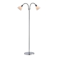 Nordlux - Stojacia lampa RAY 2xE14/25W/230V lesklý chróm