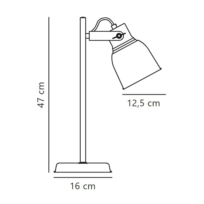 Nordlux - Stolná lampa ADRIAN 1xE27/25W/230V