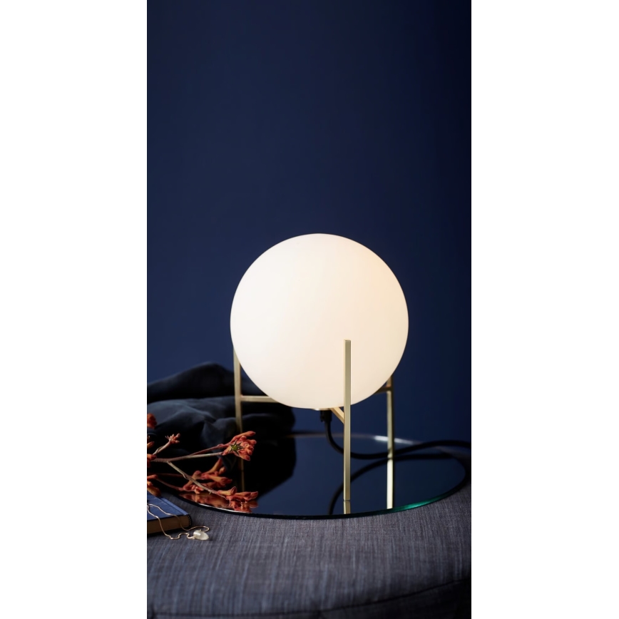 Nordlux - Stolná lampa ALTON 1xE14/15W/230V zlatá