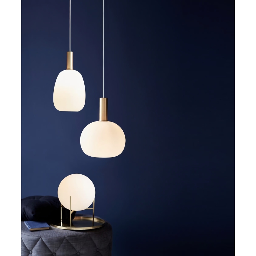 Nordlux - Stolná lampa ALTON 1xE14/15W/230V zlatá