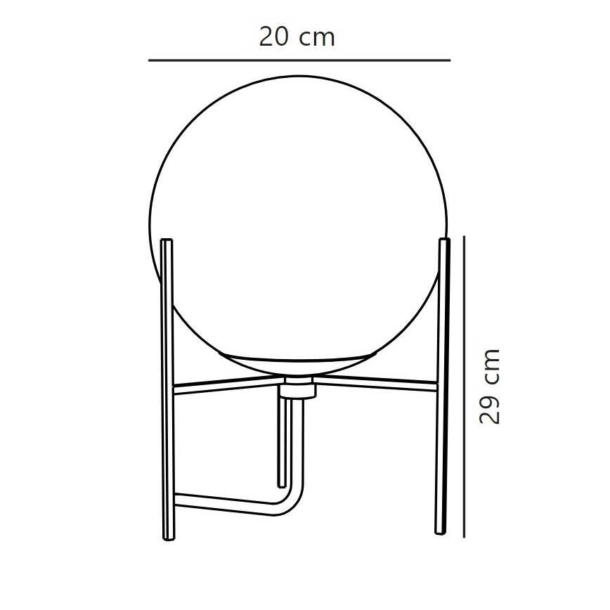 Nordlux - Stolná lampa ALTON 1xE14/15W/230V zlatá