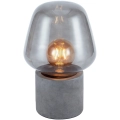 Nordlux - Stolná lampa CHRISTINA 1xE27/25W/230V betón/šedá