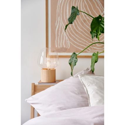 Nordlux - Stolná lampa CHRISTINA 1xE27/25W/230V gumovník