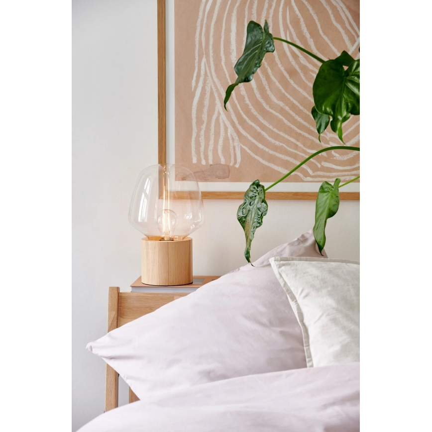 Nordlux - Stolná lampa CHRISTINA 1xE27/25W/230V gumovník