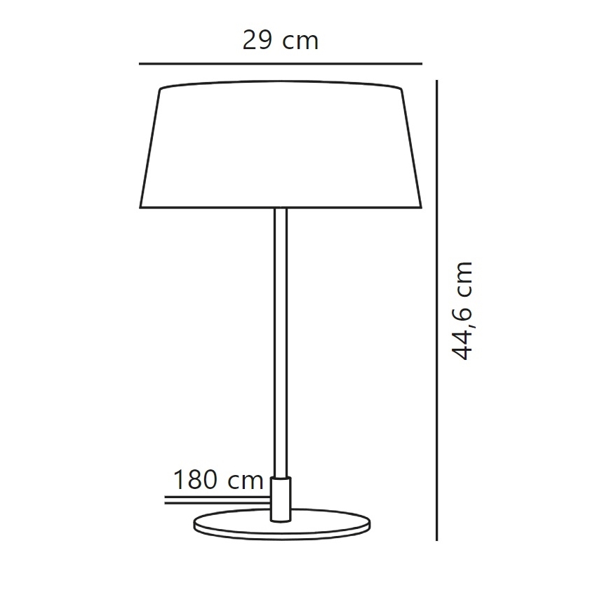 Nordlux - Stolná lampa CLASI 3xE14/10W/230V