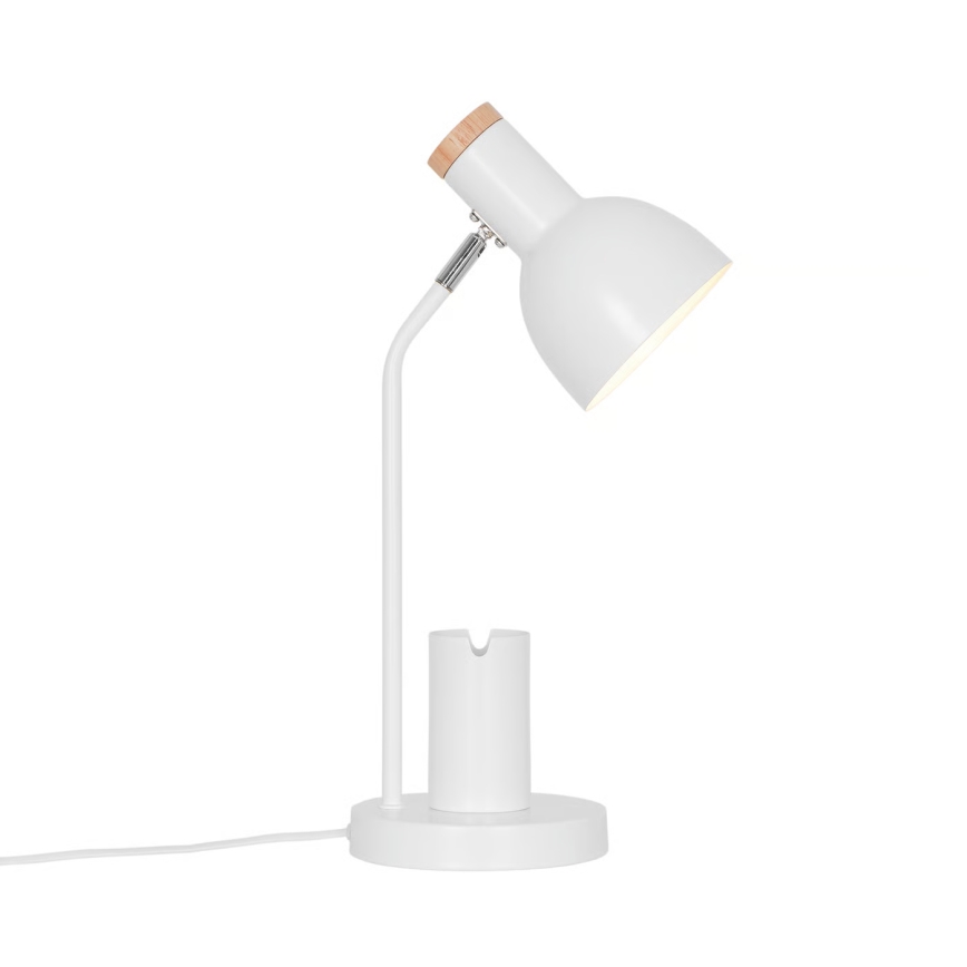 Nordlux - Stolná lampa DEVONE 1xE27/15W/230V biela