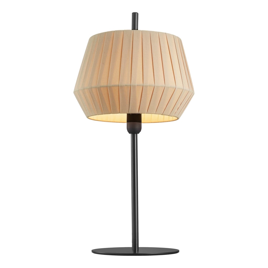 Nordlux - Stolná lampa DICTE 1xE14/40W/230V béžová/čierna