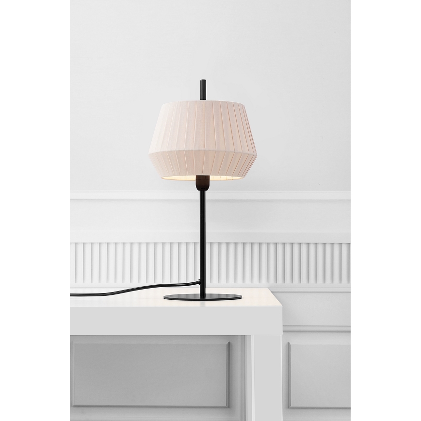 Nordlux - Stolná lampa DICTE 1xE14/40W/230V béžová/čierna