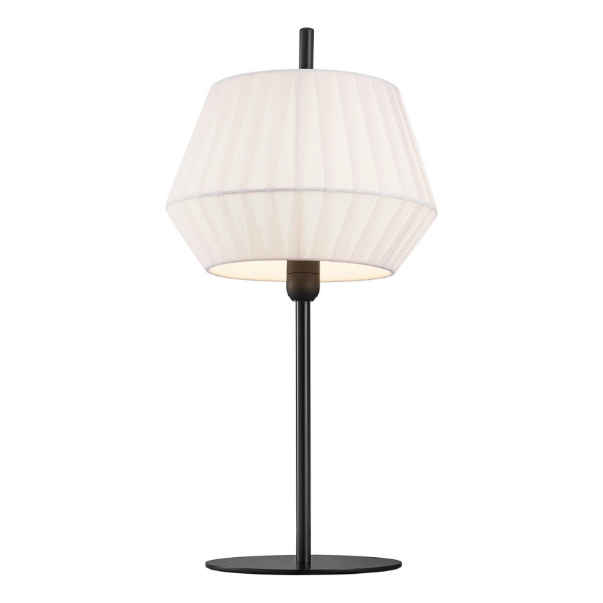 Nordlux - Stolná lampa DICTE 1xE14/40W/230V biela/čierna