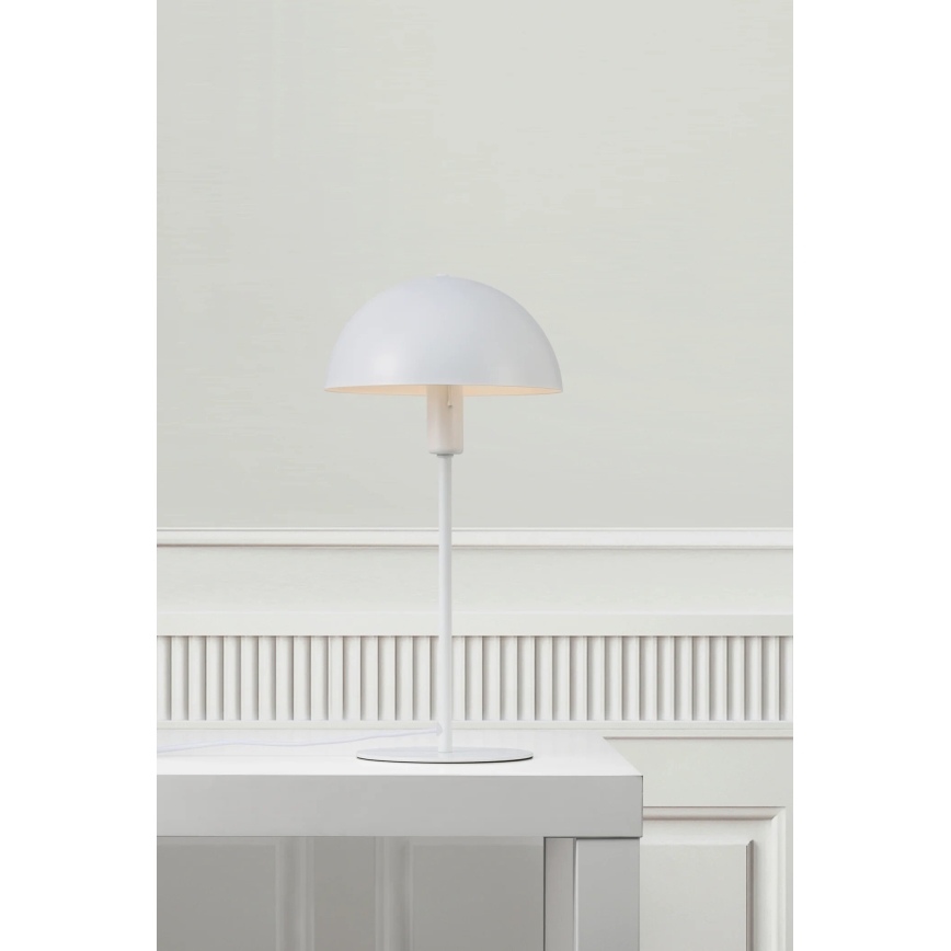 Nordlux - Stolná lampa ELLEN 1xE14/40W/230V biela