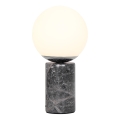 Nordlux - Stolná lampa LILLY 1xE14/25W/230V mramor/šedá