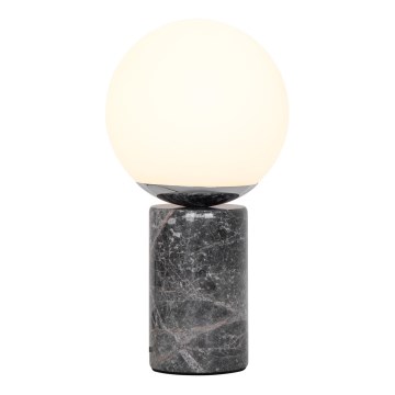 Nordlux - Stolná lampa LILLY 1xE14/25W/230V mramor/šedá