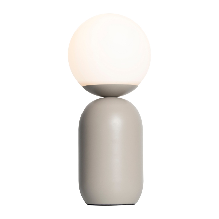 Nordlux - Stolná lampa NOTTI 1xE14/25W/230V šedá