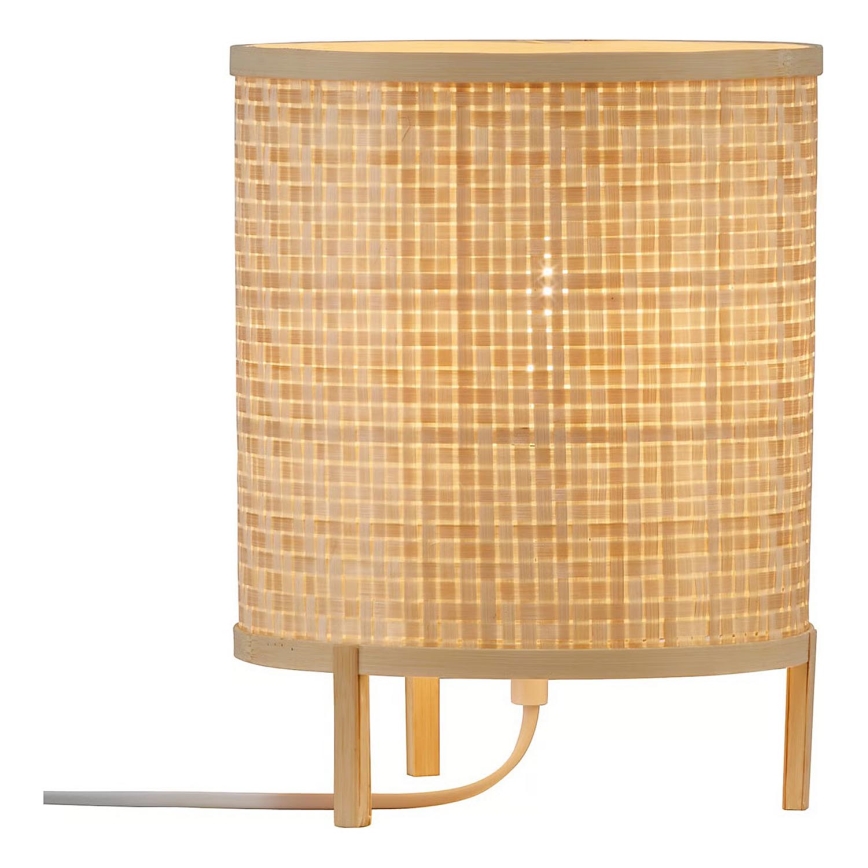 Nordlux - Stolná lampa TRINIDAD 1xE27/15W/230V bambus