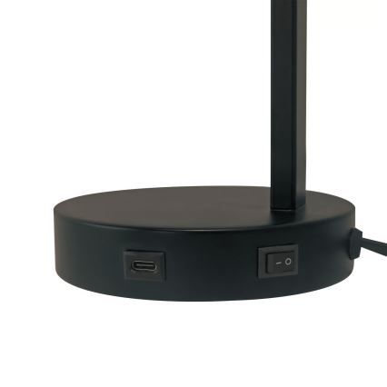 Nordlux - Stolná lampa WILMER 1xE14/40W/230V čierna