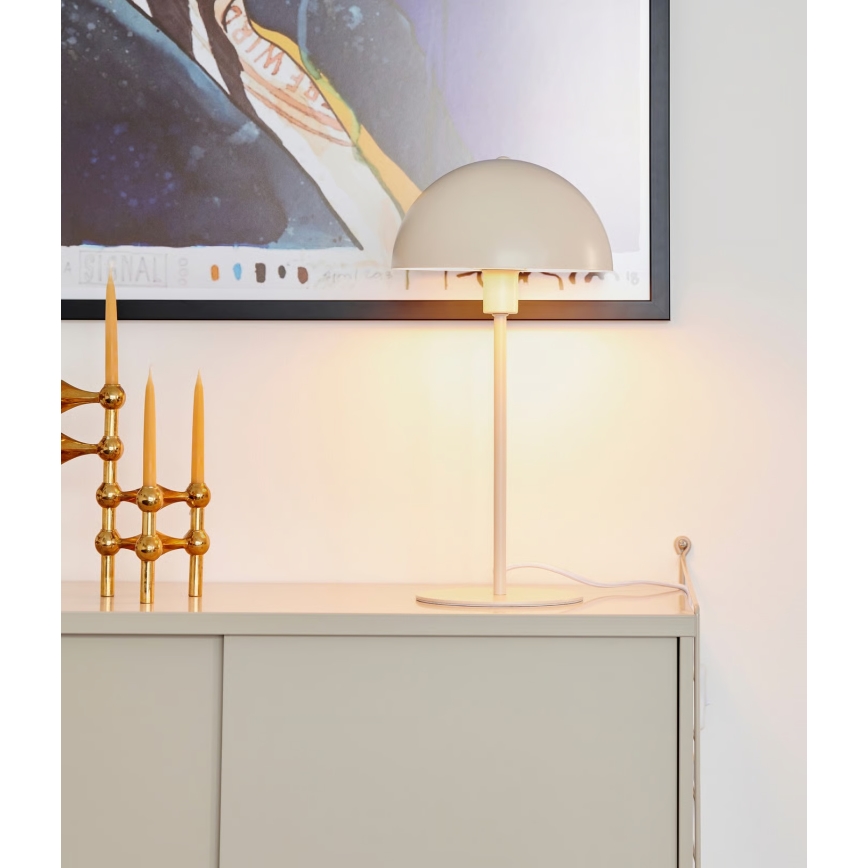 Nordlux - Stolová lampa ELLEN ELLEN 1xE14/40W/230V béžová