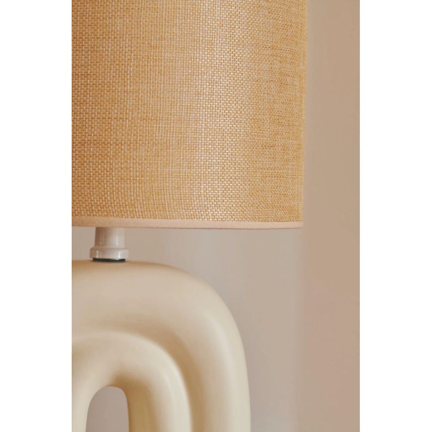 Nordlux - Stolová lampa HAZE 1xE27/40W/230V béžová
