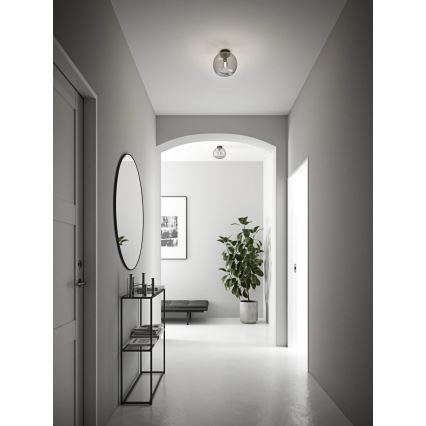 Nordlux - Stropné svietidlo ALTON 1xE27/25W/230V pr. 27,5 cm dymová