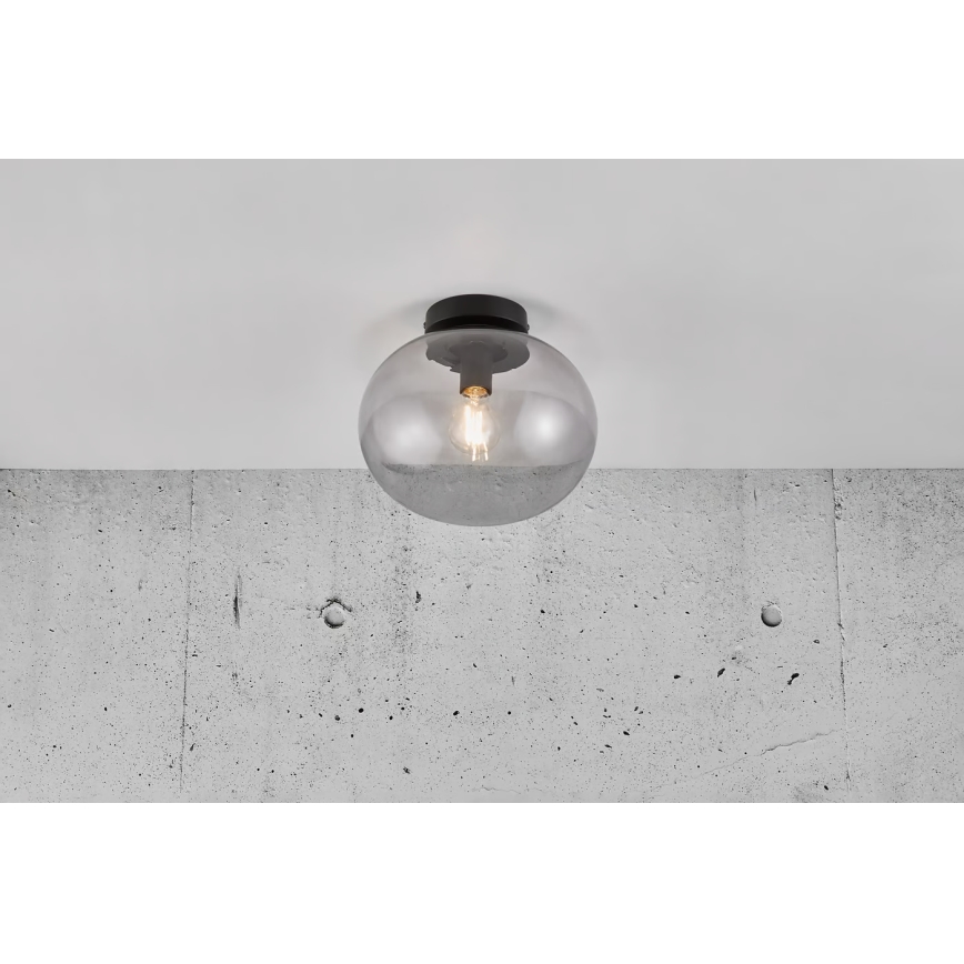 Nordlux - Stropné svietidlo ALTON 1xE27/25W/230V pr. 27,5 cm dymová